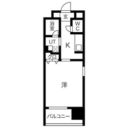 浅間町駅 徒歩6分 9階の物件間取画像